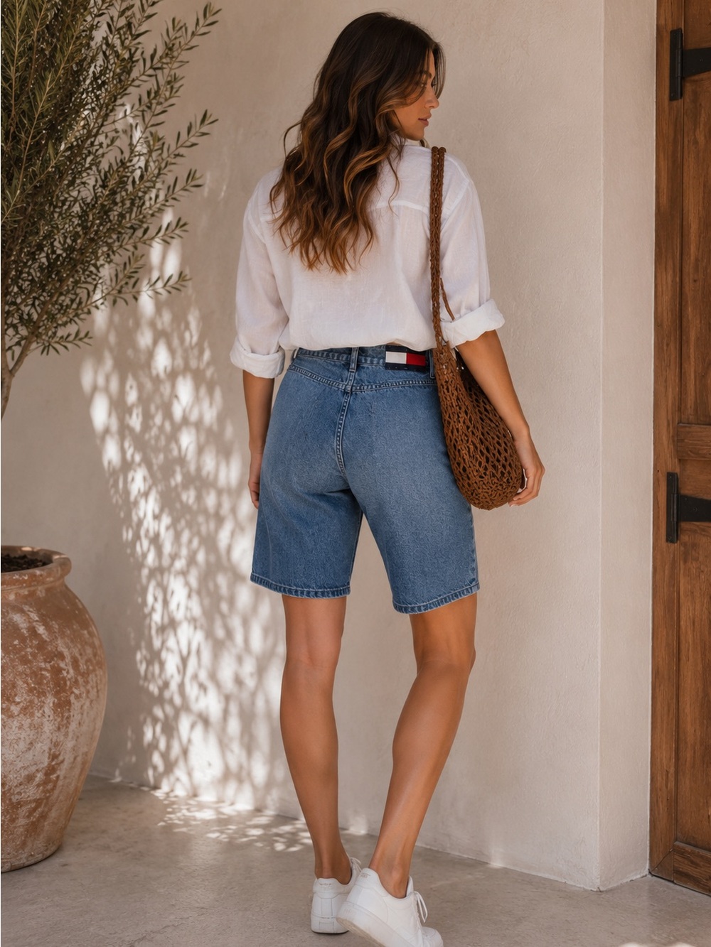 Tommy‎ Hilfiger Vintage Luy-Luy Bermuda Denim Shorts